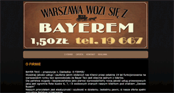 Desktop Screenshot of bayertaxi.com